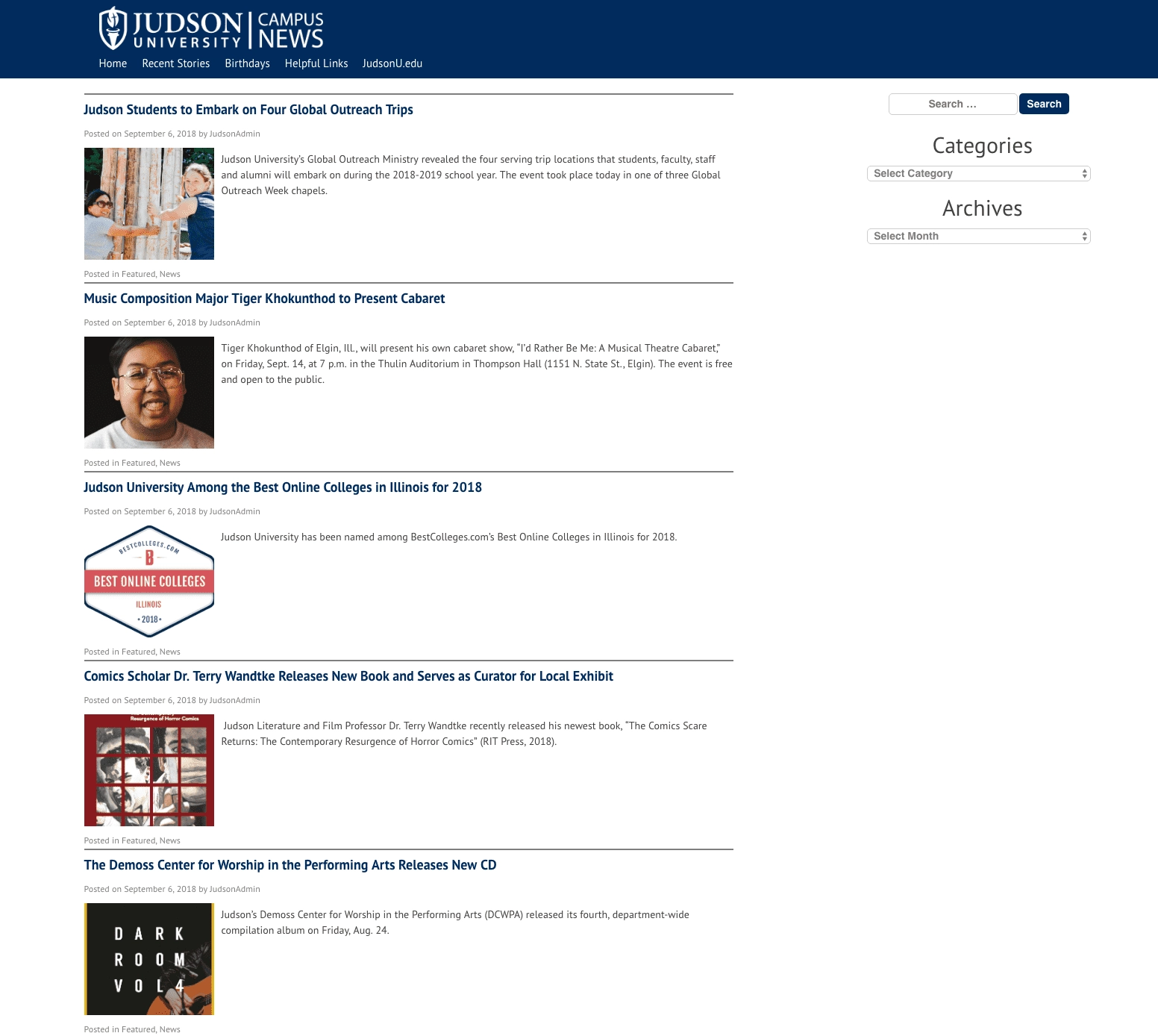 Judson University News 03